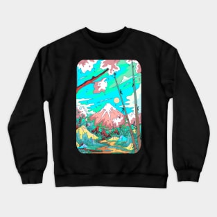 Spring in the east Crewneck Sweatshirt